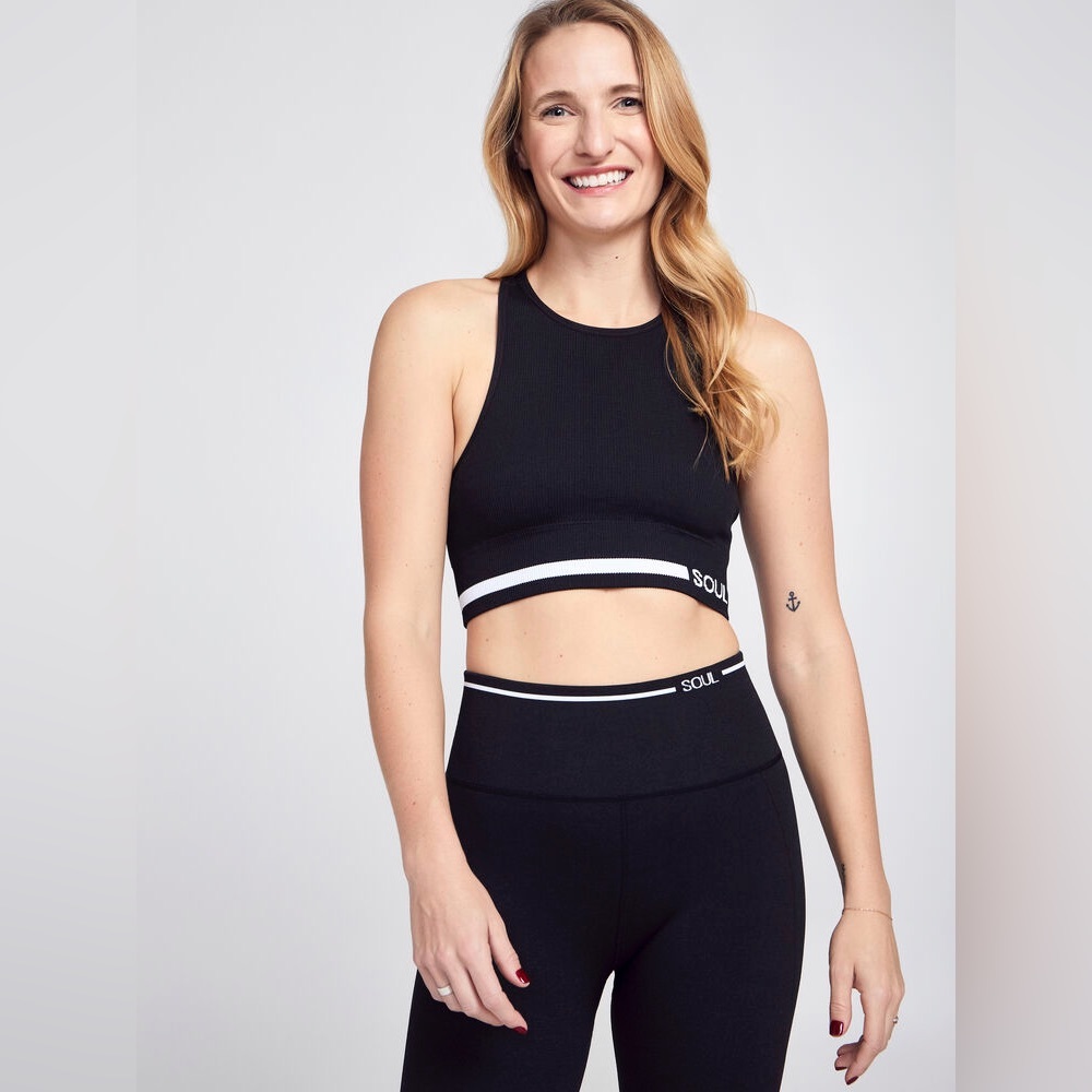 SoulCycle Black Sports Bra